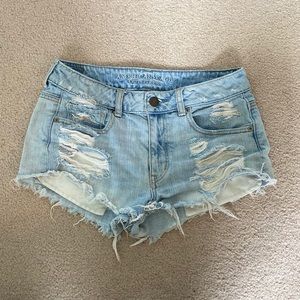 American Eagle Midi-Rise Jean Shorts